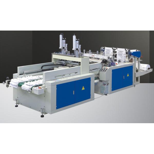 Quality Automatic Hot Cutting T shirt Bag Making Machine for sale