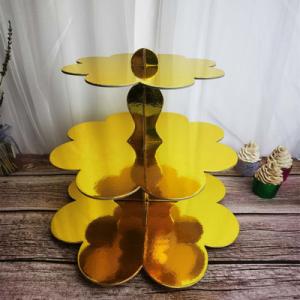 Buy cheap LFGB Cardboard Sandwich Paper Cupcake Stand from wholesalers