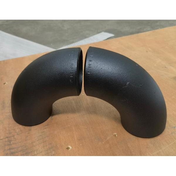Quality SEAMLESS ASTM A234 WPB STEEL PIPE ELBOW CARBON BLACK GALVANIZED for sale