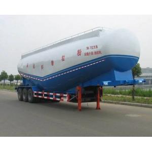 China 50t-70t Capacity Material Transportation Tank Powder Cement Trailer Self dumping on sale