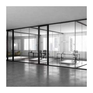 Buy cheap Stainless Steel Aluminium Glass Partition Wall Foldable Movable Office Dividers from wholesalers