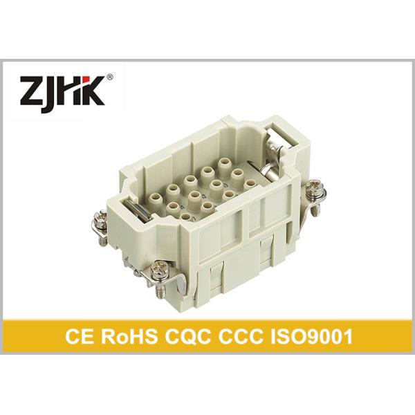 HEE 18pin Heavy Duty Rectangular Connector Crimp Terminal Polycarbonate Sabic