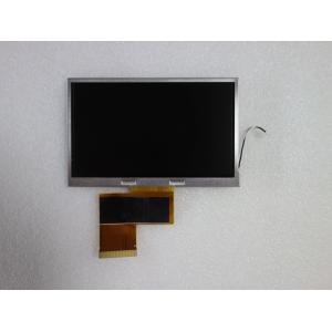 China 4.3 Inch AUO LCD Panel Diagonal A-Si TFT-LCD Display G043FW01 V0 450cd/m² Brightness on sale