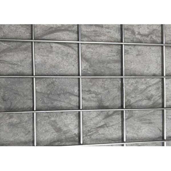 Ss201 6mm Heavy Welded Wire Panels 10cm Square Hole