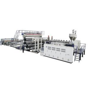 Buy cheap EVA PE PVC TPO  Geomembrane Waterproof Sheet Extrusion Machine from wholesalers