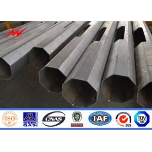 Buy cheap 80 Microns Round 8m Street Light Poles Hot Dip Galvanized from wholesalers