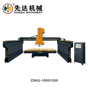 Buy cheap Infrared Middle Block Bridge Cutting Machine with 3200*2000mm Worktable 0-85° Tilting and 0-90° Rotation for Granite & Marble from wholesalers
