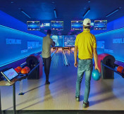 Interactive indoor bowling game center ALL-IN-ONE