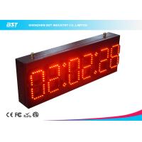 Buy cheap Ultra Thin Wall Digital Led Clock Display / Red Led Wall Clock product