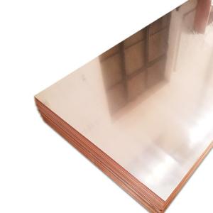 Buy cheap C11400  Pure Copper Sheet Plate ASTM SGS Copper Sheet Metal from wholesalers