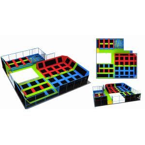 Buy cheap 376M2 Trampoline Park Equipment Commercial Indoor Gymnastic Trampoline from wholesalers