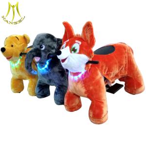 Buy cheap Hansel mechanical animals for mall and ride on toy walking animals from china with stuffed unicorn toy for mall from wholesalers