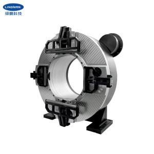 Extra Big Through Hole Laser Chuck For Heavy Pipe Cutting Machine
