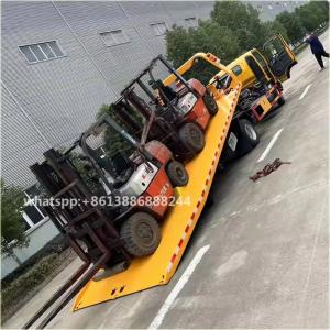 I Suzu 7 Tons Flatbed Trailer Wrecker Truck Tow Trucks