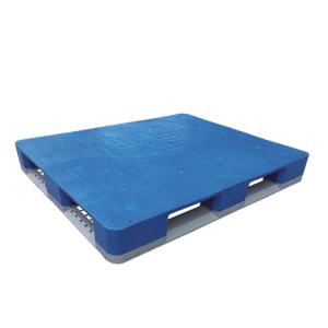 Buy cheap PE Composite Blue Plastic Pallet 1.2x1m Stackable Plastic Pallet from wholesalers