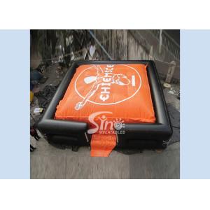 Buy cheap 10x10m outdoor adults big inflatable air bag for adventure games from wholesalers