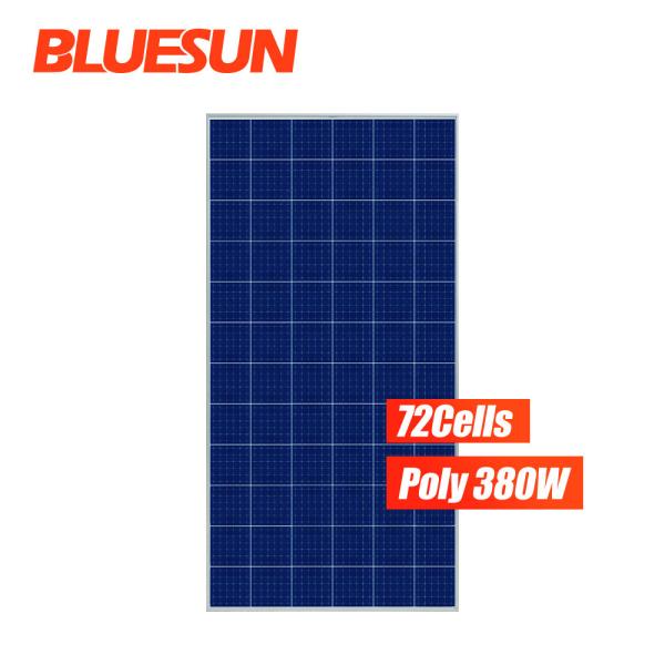 Quality Bluesun MWT Solar Panel 330W 340W 350W 380W Poly Solar Panels With MWT Technology Panel for sale