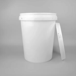 Buy cheap White 4 Gallon Polypropylene Plastic Paint Bucket With Lid from wholesalers