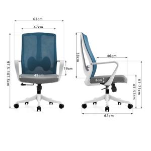 Buy cheap Big Boss Modern Fabric Office Chair with Adjustable Lumbar Support and Metal Base from wholesalers