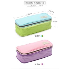 Buy cheap Durable Multi Layer Canvas Pen Bag With Sublimation Printing Surface from wholesalers