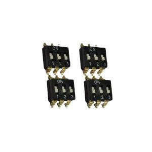 Customized Plastic Base DIP Switch Products ISO9001