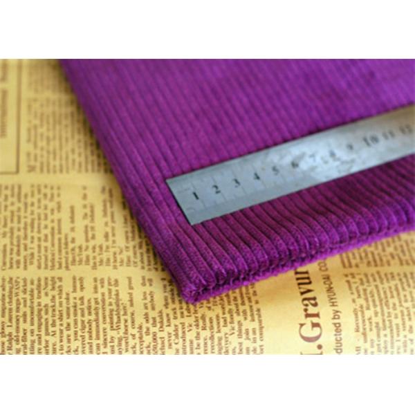 Buy cheap Water Proof Purple Corduroy Fabric Antibacterial 60 Cotton 40 Polyester from wholesalers