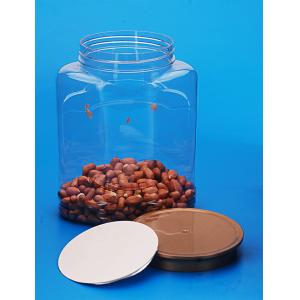 Buy cheap Plastic Material Plastic Sample Jars , Durable Sugar Coffee Tea Canister from wholesalers