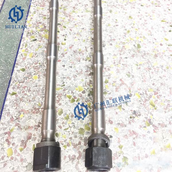 Close-up view of Hydraulic Breaker Through Bolt