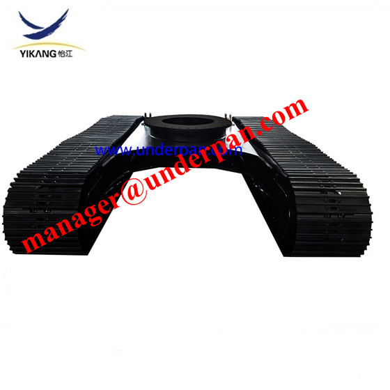 Quality Custom hydraulic crawler steel track undercarriage manufacturer with slewing bearing for sale