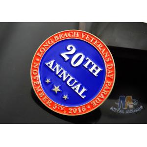 Buy cheap High Quality Metal  Die casting Iron Or Zinc Alloy Souvenir Custom  Challenge Coins Antique Gold from wholesalers