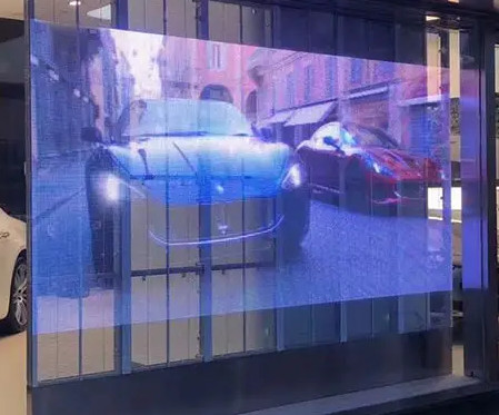 Buy cheap Digital Transparant LED Screen Ultimate Immersion With 8K Resolution from wholesalers