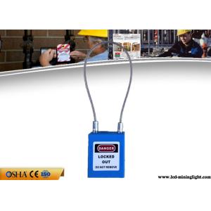 Buy cheap Customized Insulation Stainless Steel Cable Safety Lockout Padlocks from wholesalers