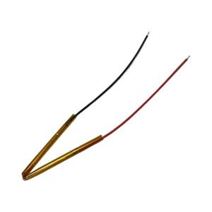 Buy cheap Diode Axial Type Glass Shell Precision NTC Thermistor MF58-104F3950 With Polyimide Tube and 26AWG Cable from wholesalers