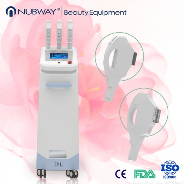 Quality 3 handles multifunctional ipl skin rejuvenation supplier on promotion for sale