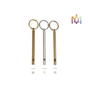 Buy cheap 17g Brass Creative Whistle Custom Shaped Keychains product
