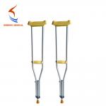 Buy cheap New type good design silver adjustable aluminium crutch for sale from wholesalers