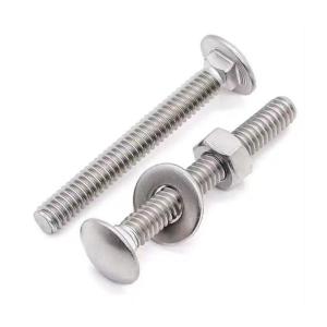 Buy cheap Thread Pitch 1.0mm Countersunk Carriage Bolts with 100pcs/box from wholesalers