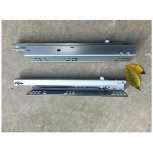 Buy cheap Sgs Test Concealed Undermount Soft Close Drawer Slides Telescopic Galvanized from wholesalers