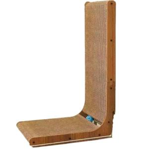 Buy cheap Factory Can Be Customized Environmental Protection L Type Corrugated Paper Cat Scratch Board from wholesalers