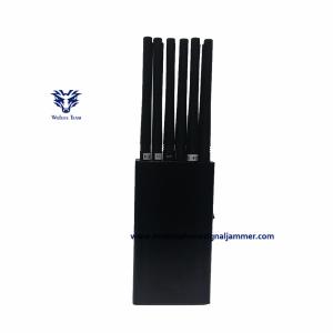 Buy cheap Handheld Jammer Moible Phone CDMA GSM 3G 4G Wi-Fi Lojack VHF UHF Radio Full Bands from wholesalers