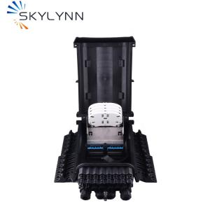 Buy cheap Inline FOSC 288F Fiber Joint Closure FTTH IP68 Waterproof Plastic Enclosure Box from wholesalers