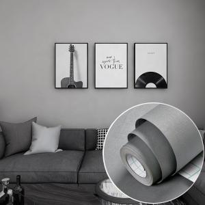 Buy cheap Modern Design Style 60cm Green Beautiful Bedroom Wallpaper Roll Plain Pattern Self Adhesive Decorative Wallpaper for Rooms from wholesalers