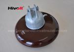 Buy cheap 11 Kv 33 Kv Brown Porcelain Suspension Insulator For Distribution Lines from wholesalers