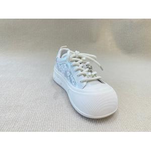 Buy cheap Heightening Sneakers PU White Leather Espadrilles With Pearl Flower from wholesalers