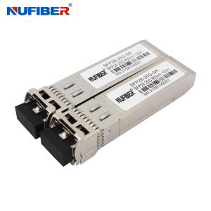 Buy cheap Multimode 25G SFP28 Transceiver 100m 850nm LC DDM Compatible Cisco product