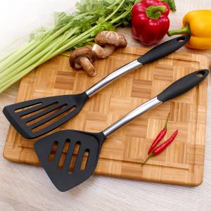 Buy cheap Stainless Steel Kitchenware Set Silica Coated Spatula Ladle Spoon set from wholesalers