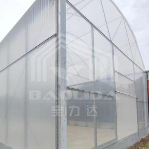 High Tunnel Greenhouse With Durable Steel Structure For Farming