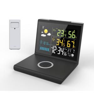 Buy cheap Wireless Charger and Weather Forecast Clock with DC5V/1A Output Convenient Charging from wholesalers