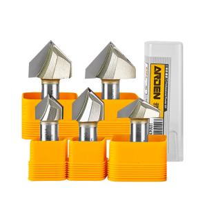 Buy cheap CNC Router Bit  Engraving Tools 1/2 1/4  Shank End Mill Carbide Wood Milling Carving Tools  Bit Arden CNC 3D V Bit from wholesalers