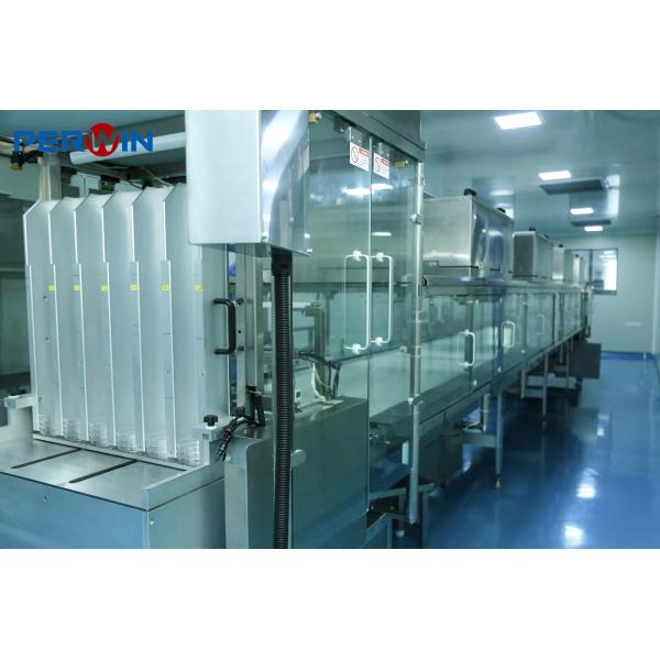 Quality Compressed air 0.4-0.8Mpa Petri Dish Filling Machine for 150mm Plates with SS304 Frame for sale